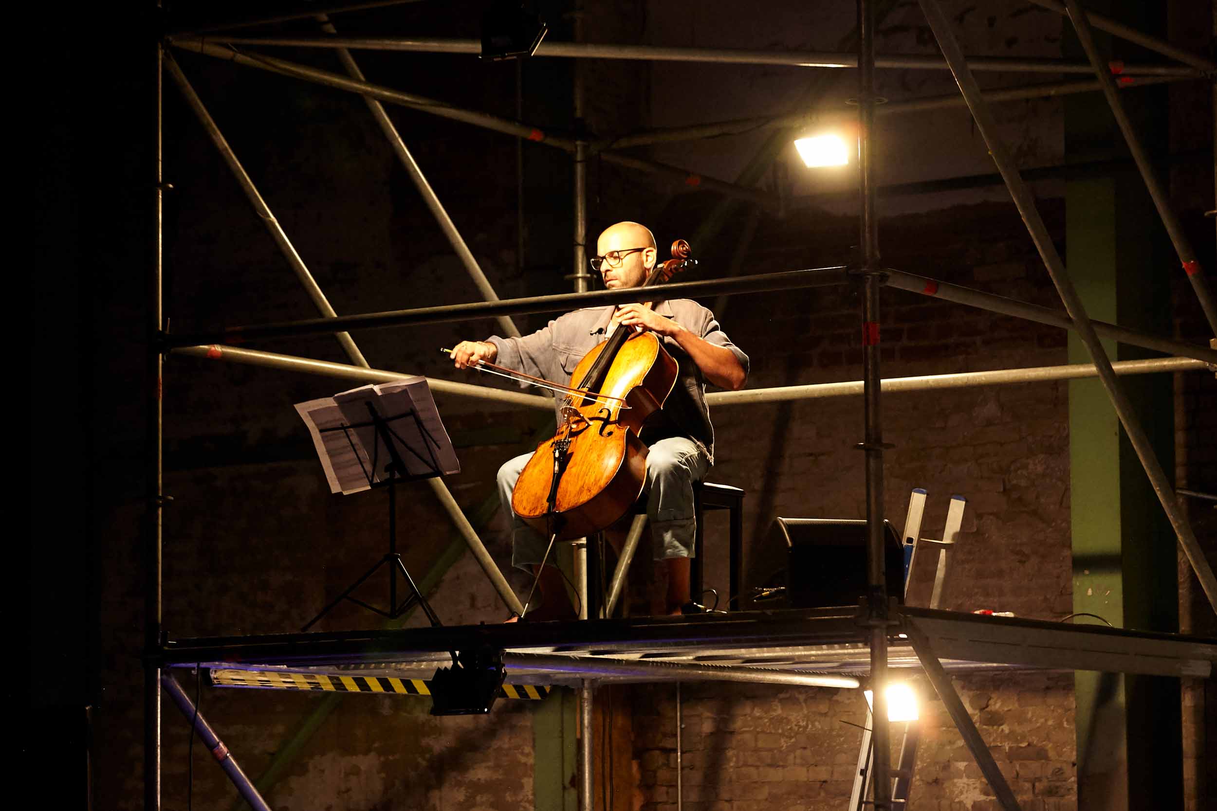Daniel Sorour am Cello