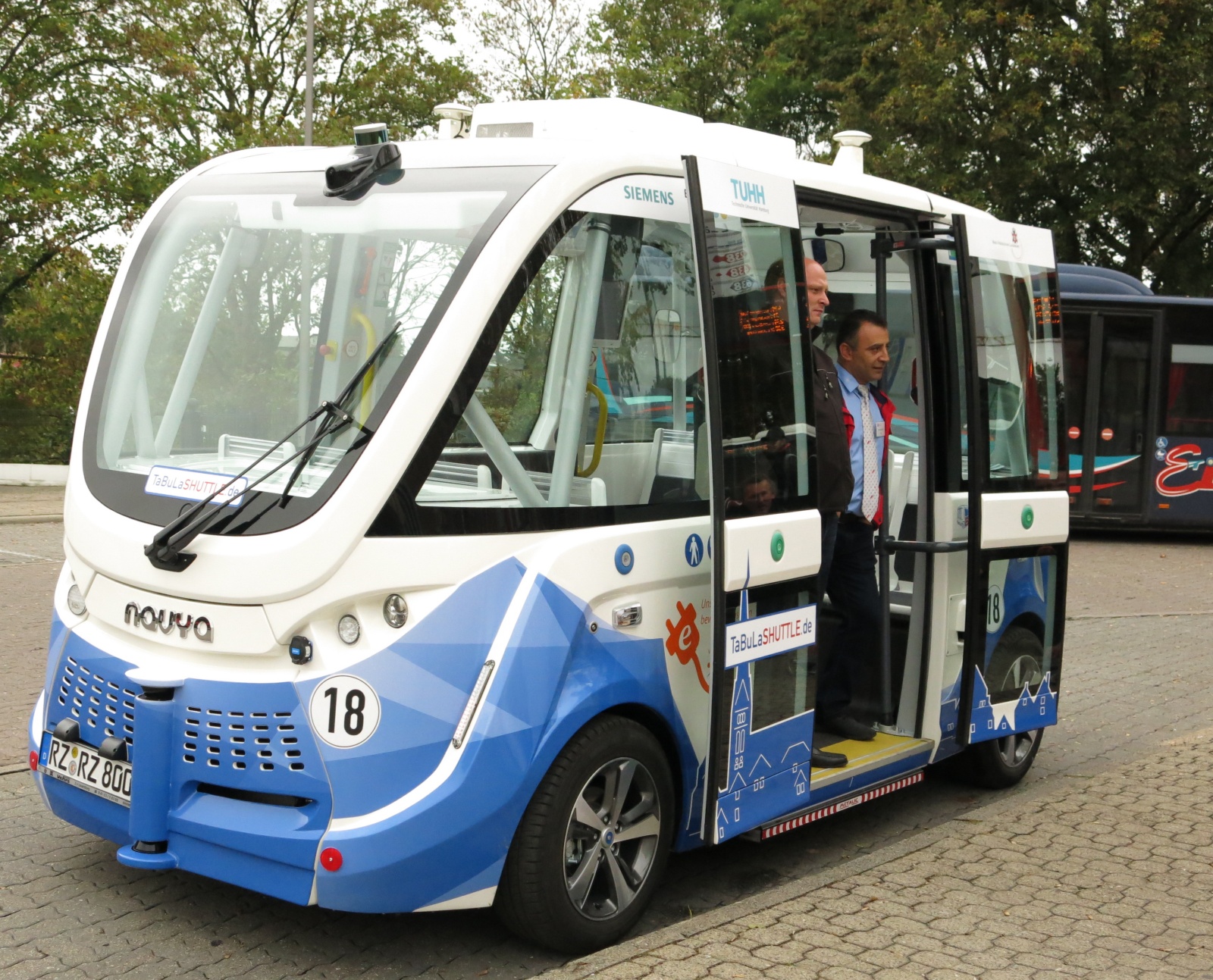 Der autonome Kleinbus TaBuLa