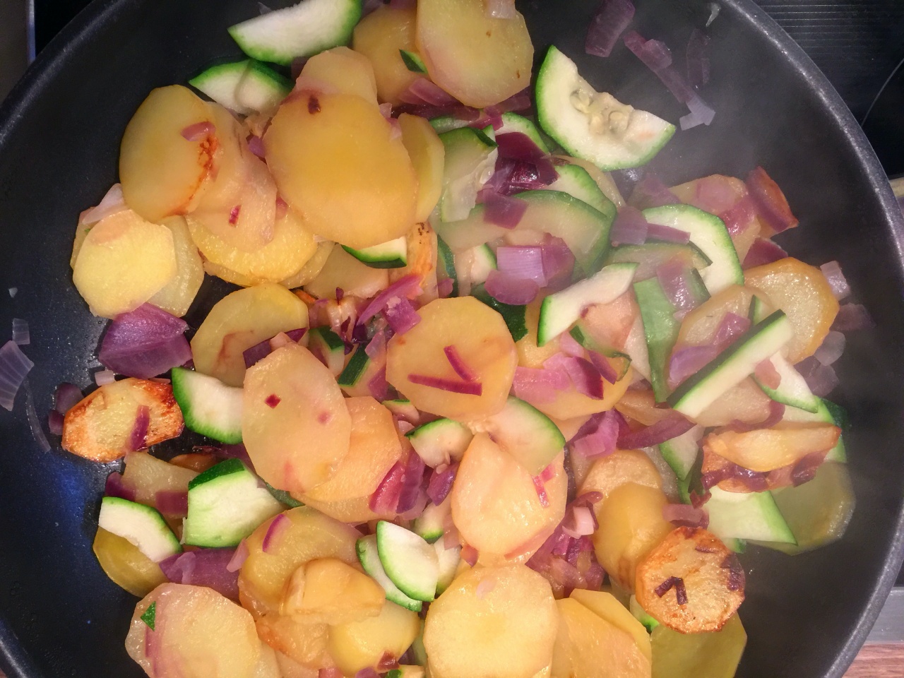 Vegane Bratkartoffeln für die Challenge