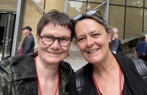 Karla Letterman und Sabina Naber